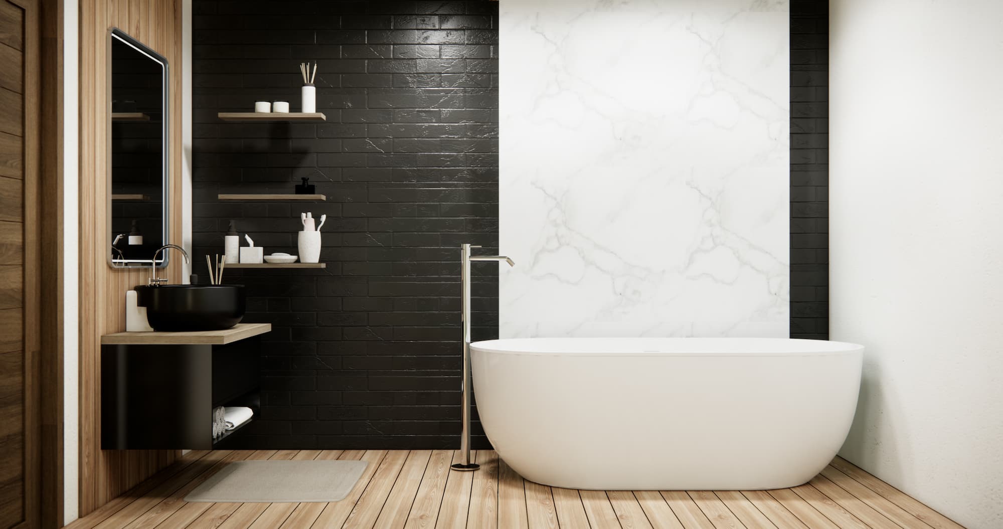Comment cr&eacute;er une ambiance zen avec des mat&eacute;riaux naturels dans votre salle de bain ? Wittelsheim
